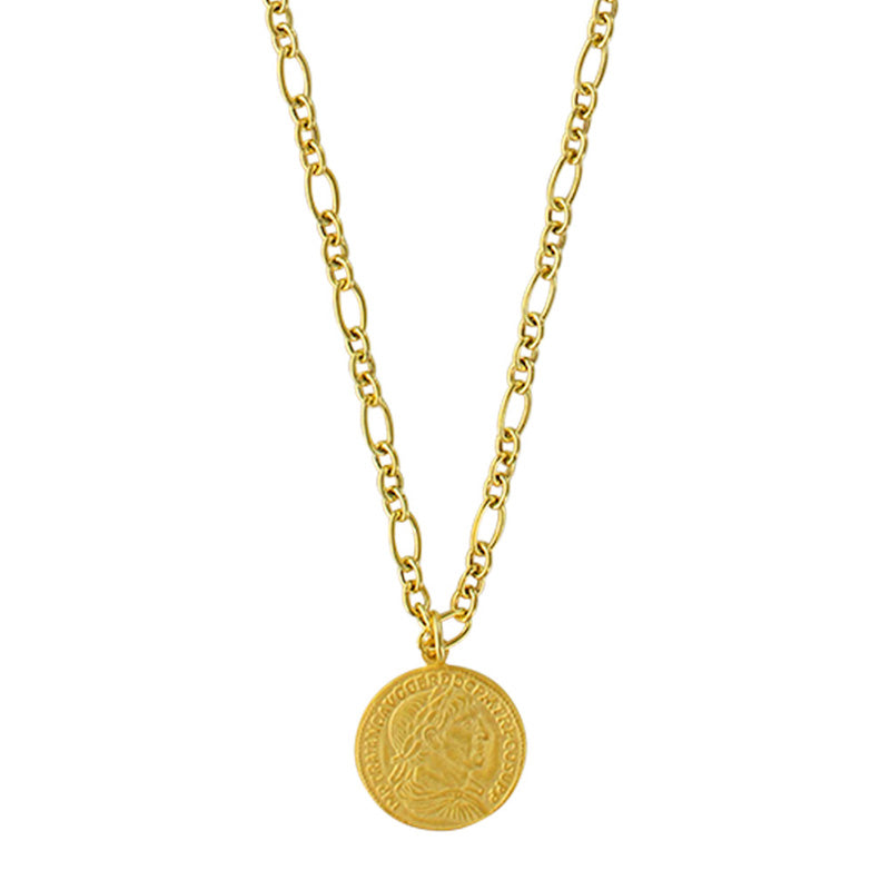 ROMAINE Gold-Coloured Pendant Necklace