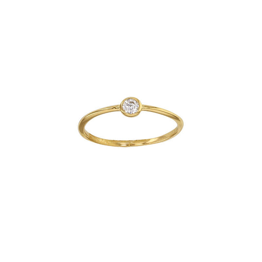 Slender Gold-plated ring
